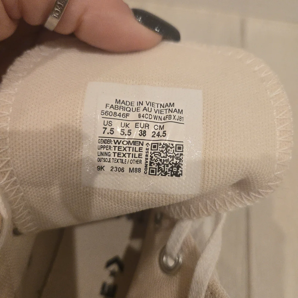 Converse High Top Platform Sneakers - White - Picture 4 of 6